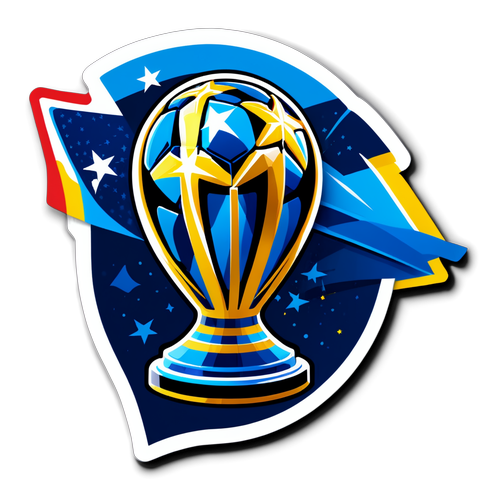 Sticker ya Kusherehekea Kiwango cha Knockout cha Ligi ya Mabingwa