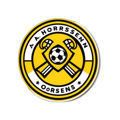 AC Horsens Sticker Design
