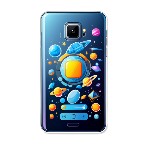 Adesivo do Galaxy S26 Futurista