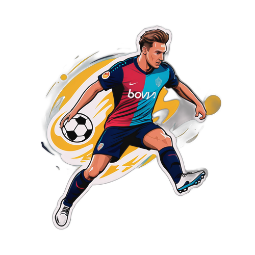 Sticker ya Florian Wirtz akionyesha mbinu yake ya saini