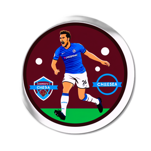 Design nálepky pro West Ham – Chelsea