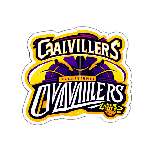 Motibasyon na Sticker: Cavaliers at Lakers