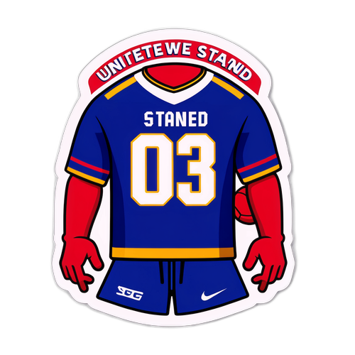 Φανέλα Ποδοσφαίρου 'United We Stand!'