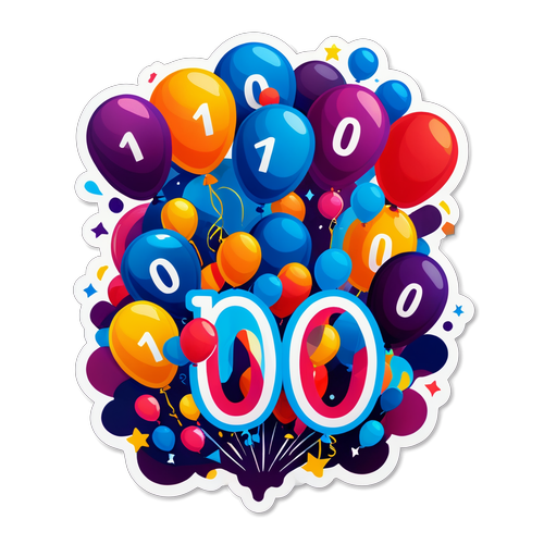 '100' का ग्राफिकल सम्मान