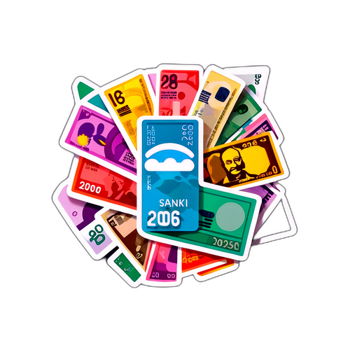 2026年新鈔主題貼紙