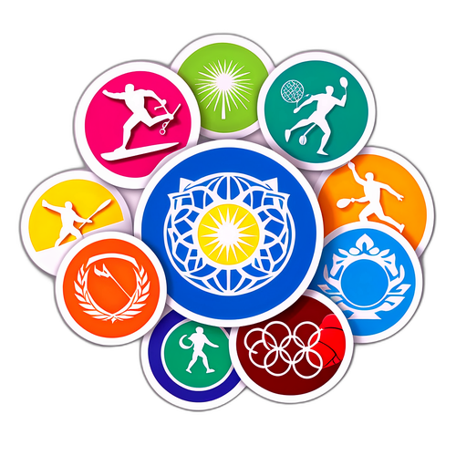 Летние Олимпийские игры: символы различных видов спорта