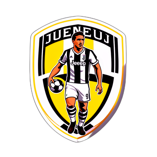 Stiker Bertemakan Juventus dengan Momen Bersejarah