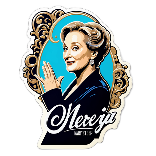 Glamorøs Meryl Streep Design