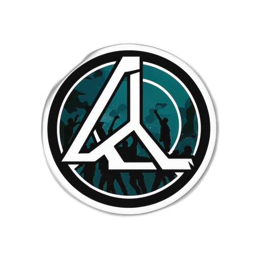 Designování samolepek pro Linkin Park