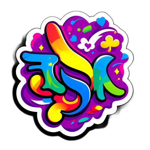 Arte Moderna do Logotipo da Mega Sena: Sorte e Emoção