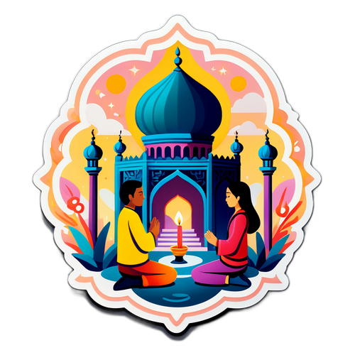 Sticker Subuh Damai Palembang