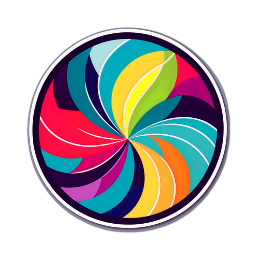 आधुनिक, अमूर्त 'BP' डिजाइन