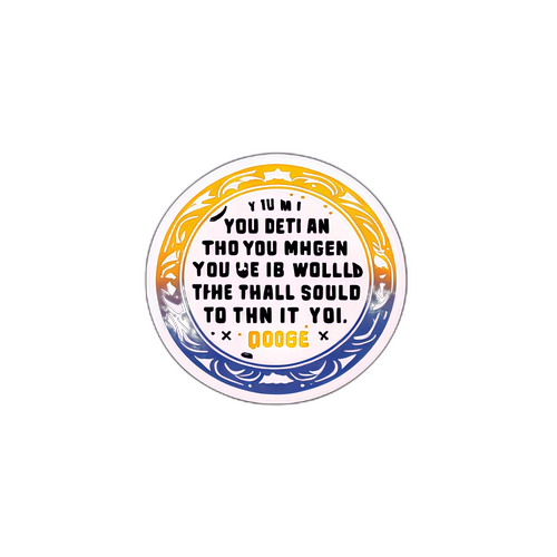 Stiker dengan Kutipan Motivasi Sepak Bola
