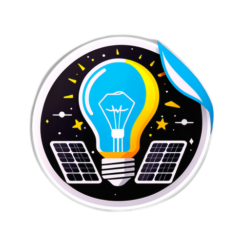 Adesivo Criativo com o Logo da Copel