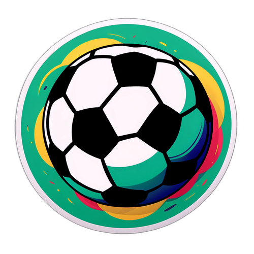 Juventude Futbol Topu Sticker