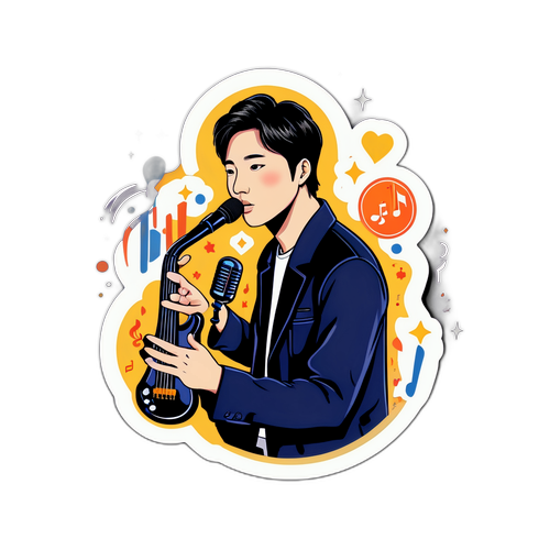 김원훈의 음악 세션 스티커