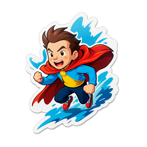 Magandang Disenyo ng Sticker: Hali na't Tumakbo!