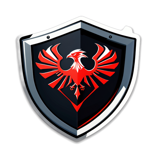 Bescherm je Gegevens als een Pro! Ontdek de CrowdStrike Sticker met Beveiligingsschild!