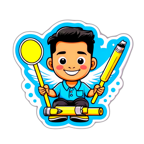 Cute Cartoon Avatar of Angel Martinez
