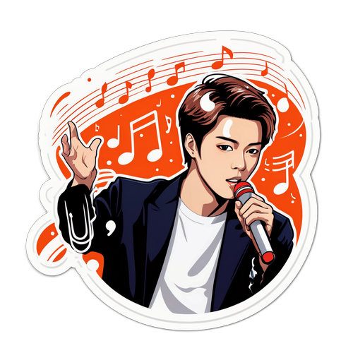 音樂主題貼紙：盧漢演出