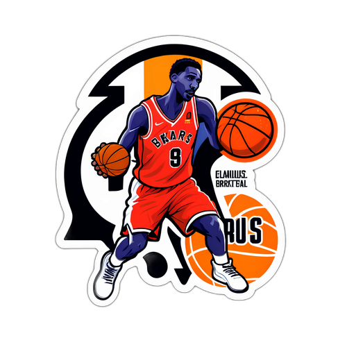 Μπάσκετ Σημάδι με Δημοφιλείς Ρήσεις