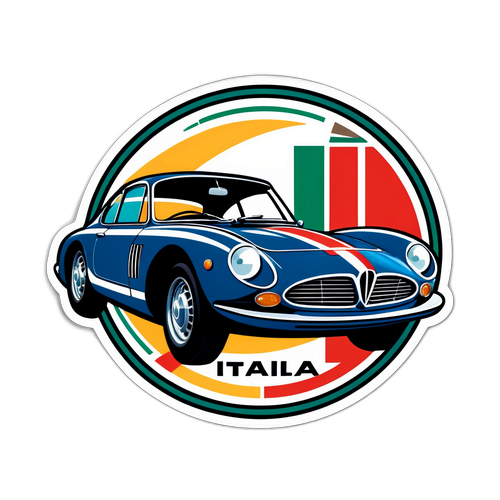 Adesivo Itala Automobile