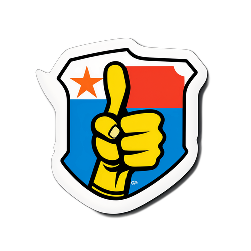 Fanático de Colo-Colo en Iquique