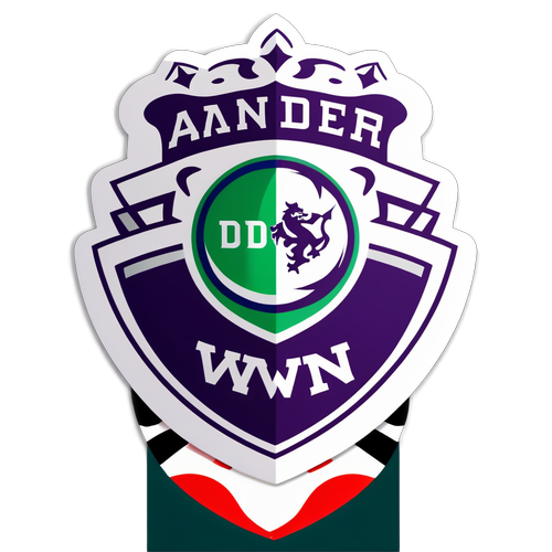 Overweldigende Samenwerking: Dender en Anderlecht's Stickervisie met een Voetbal!