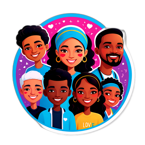 Kreativní nálepka s tematikou 'Pluribus'