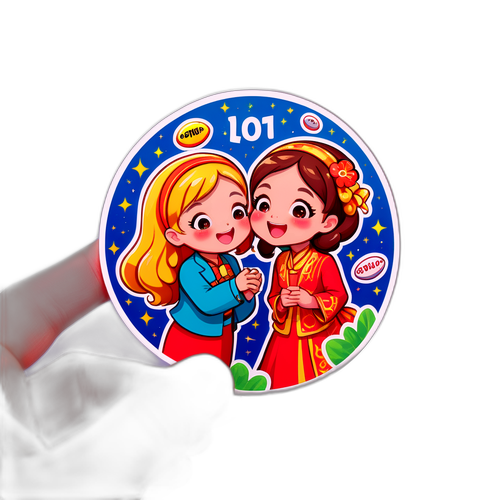 Adesivo Divertido do Lotomania 2844