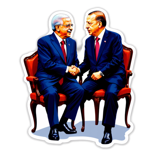 Diplomasi ve Liderliğin Simgesi: Mahmud Abbas ve Erdoğan'ın Sımsıkı El Sıkışması!