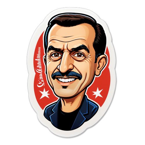 Ekrem İmamoğlu Karikatür Sticker
