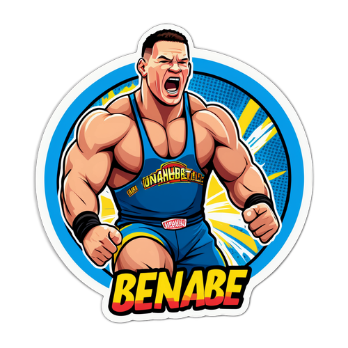 John Cena Sticker - Unbesiegbar!