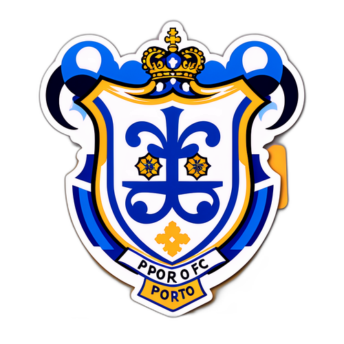 Καλλιτεχνική αναπαράσταση του εμβλήματος της Porto FC