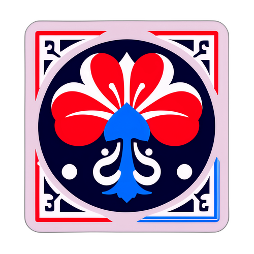 伝統と現代を融合させたアートスタイルのデザイン