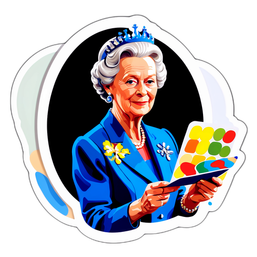 Dronning Margrethe Maler