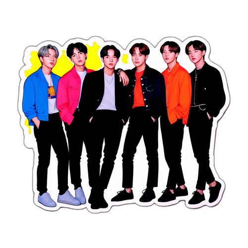 Sticker Dinamico di BTS