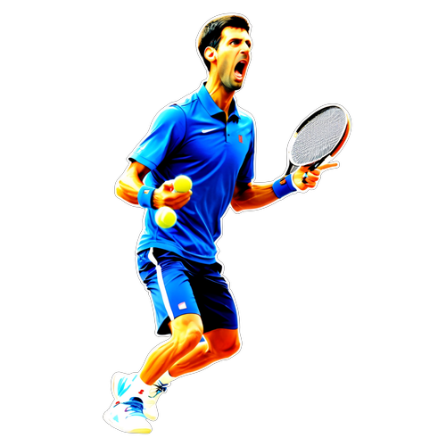 Incroyable ! Découvrez Novak Djokovic En Action comme Jamais Vu !