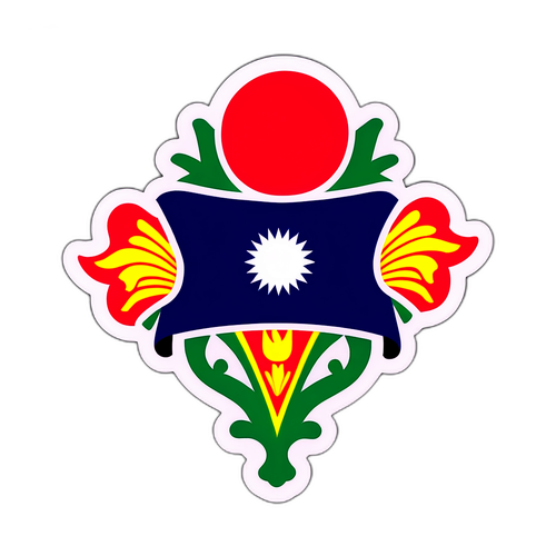 國旗插畫設計
