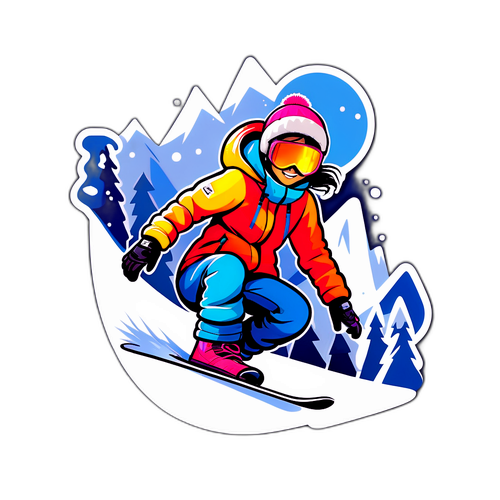 Eileen Gu lumilautailussa