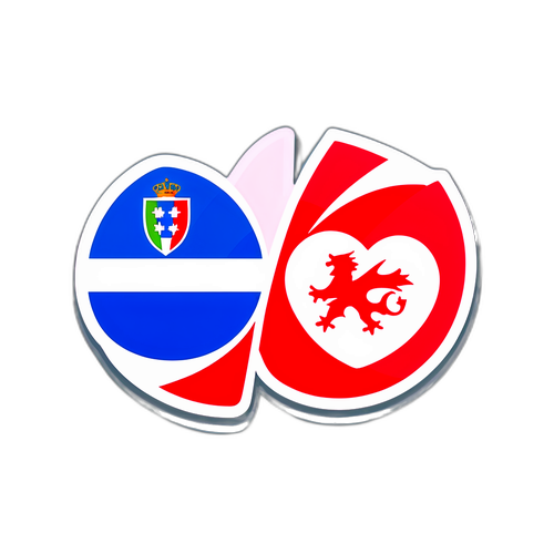 Sticker ya Mchezo wa Slovenia na Uswizi