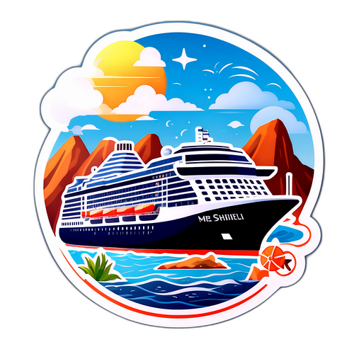 Maritime Darstellung von Mein Schiff