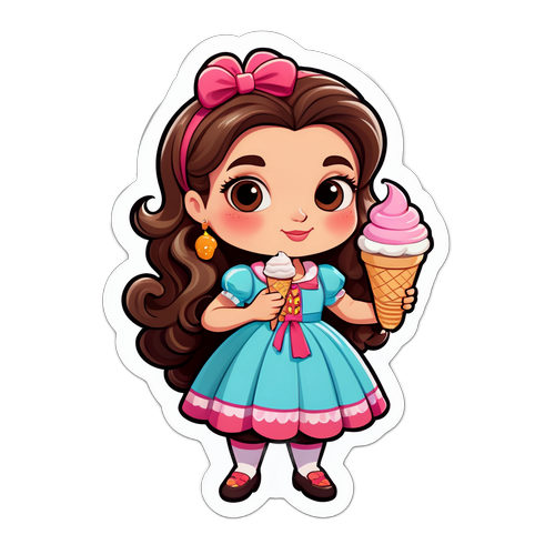 Elisabetta con Gelato