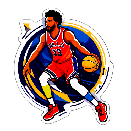 籃球熱情貼紙