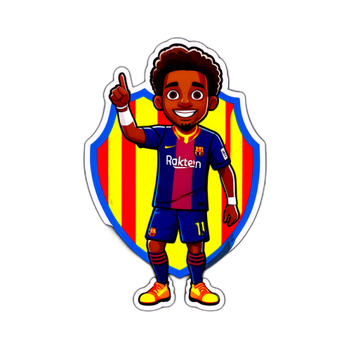 Stiker Người Hâm Mộ Barcelona