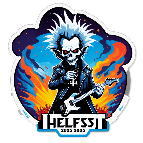 Sticker Hellfest 2025