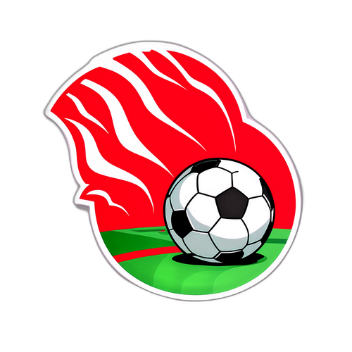 Mpira wa Miguu Ukionyesha Kuinuka kwa Arsenal