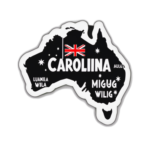 Aufkleber: Vermisst: Carolina Wilga