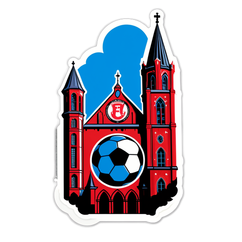 FC Utrecht Sticker met Domtoren