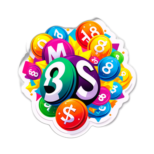 Sticker della Lotteria dei Milioni